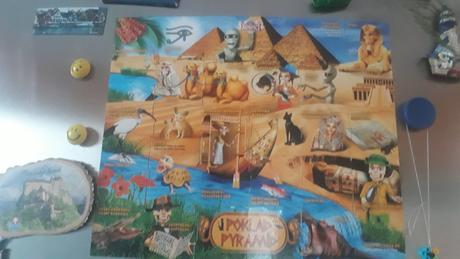 Magnetické puzzle kostíci - motív egypt, 
