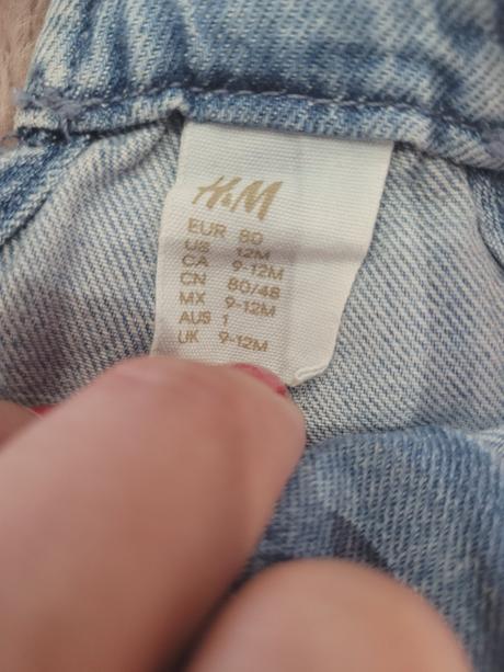 Riflový overal, h&m,86