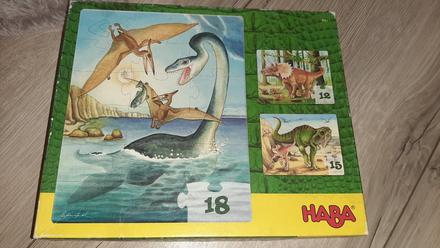 Haba dinosaurus puzzle,