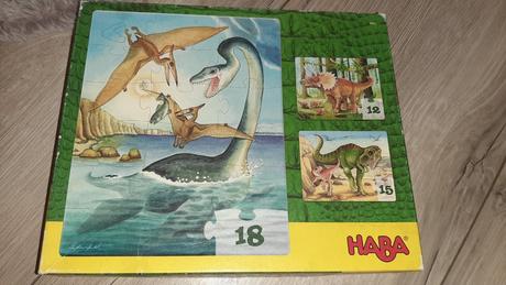 Haba dinosaurus puzzle,