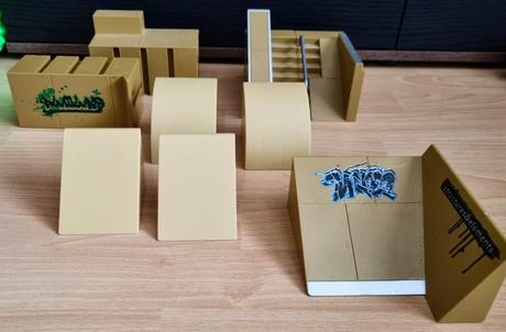 Rampy na fingerboard, 