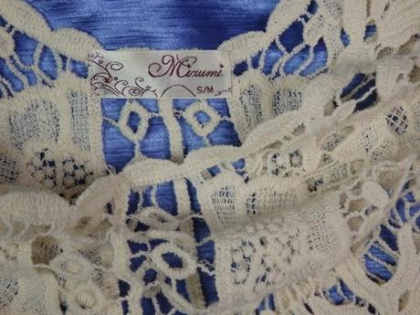 Kvalitný čipkovaný top, m