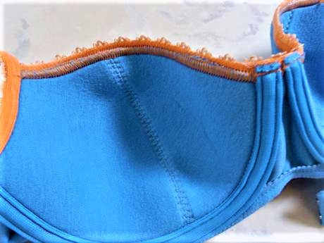 Bavlnená podprsenka balconette, 75b