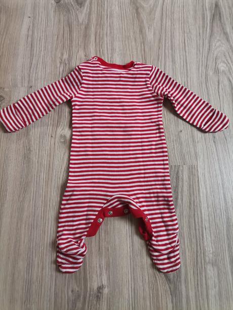 Vianočné dupačky + 2 podbradníky, f&f,56