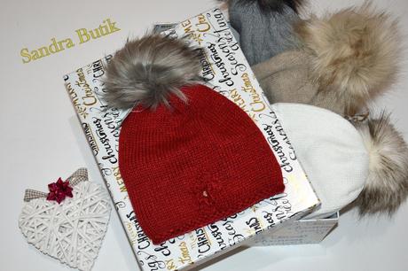 Čiapka s bohatým brmbolcom zateplená, <50 - 158