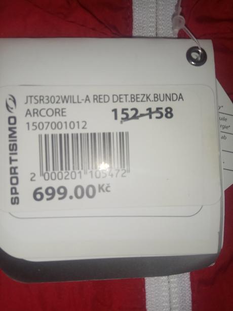 Prechodna vetrovka 152/158, 152