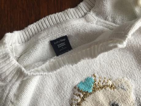 Bavlnený svetrík, gap,104