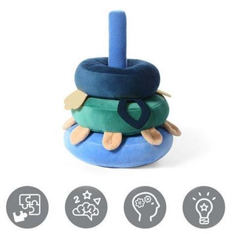 Babyono hračka edukatívna dream mill modrá 0m+, 
