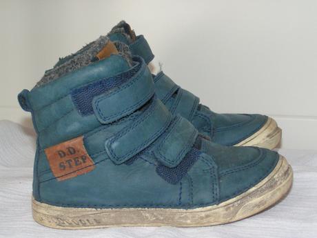 Kožené zateplené topánky, d.d.step,28