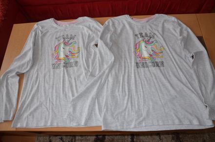 Sivé tričká v158 - unicorn, 158