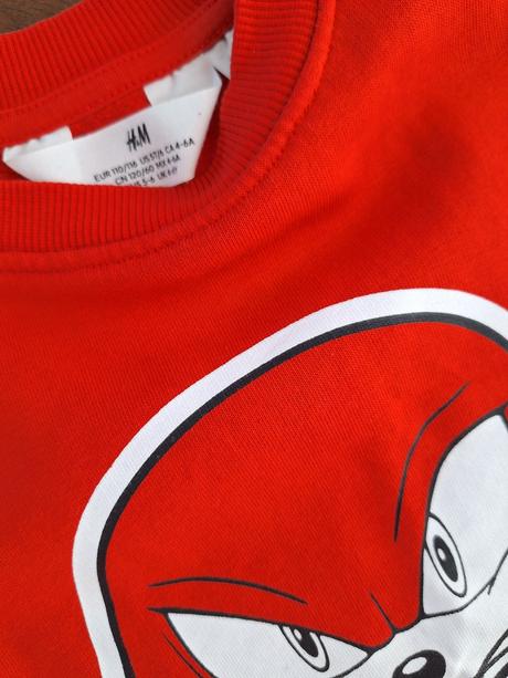 Mikina sonic, h&m,110