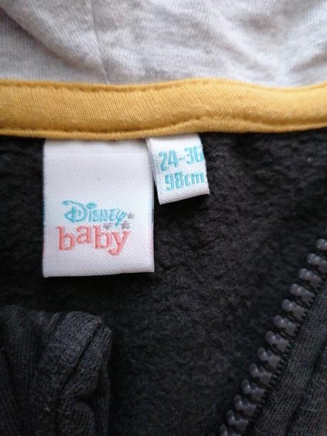 Mikina s kapucňou, disney,98