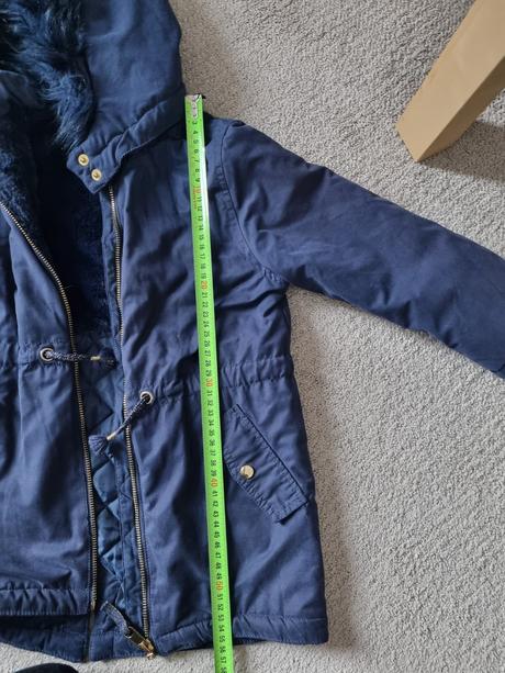 Zimna bunda 122 hm, h&m,122