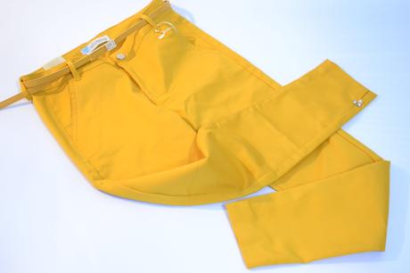 Žlté nohavice xs, xs