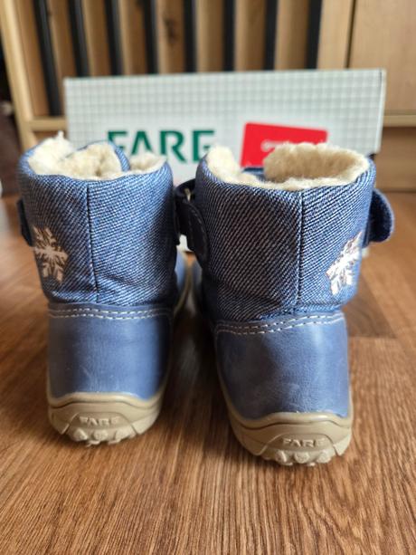 Zimné topánky fare bare, fare,26