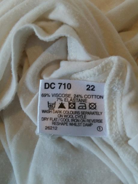 Dámsky biely elastický top, wardrobe, xxl