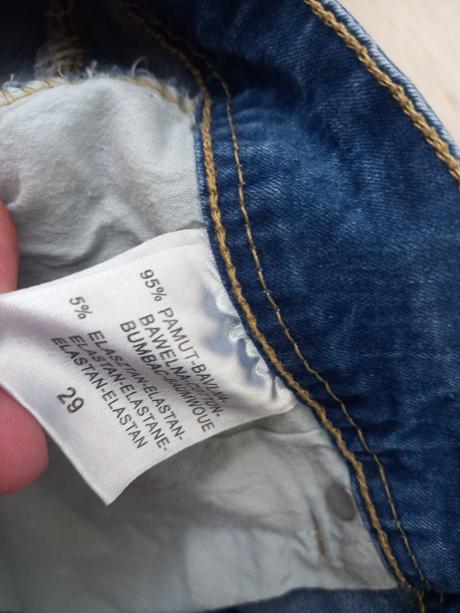 Krásna riflová sukňa, m