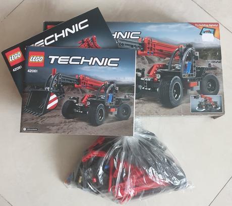 Lego technic 42061 - nakladač  top stav, 