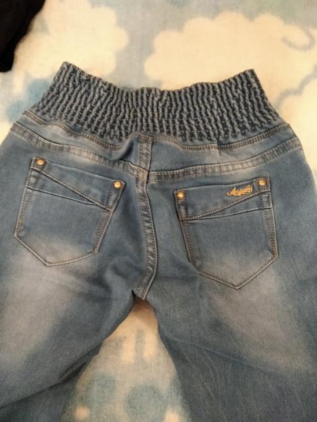 Rifle s uženim pásom veľkosť 36-38, 36 / 38