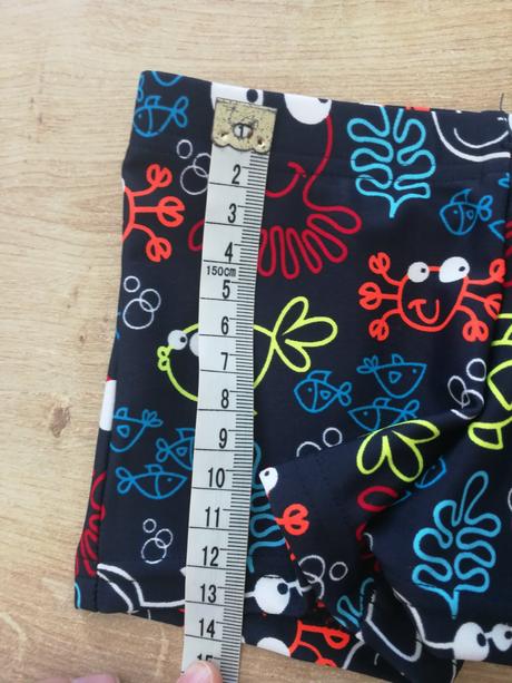 Plavky šortky, decathlon,80