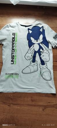 Tričko ježko sonic, f&f,146