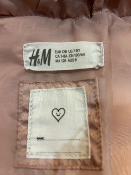 Teplá vetrovka, h&m,128