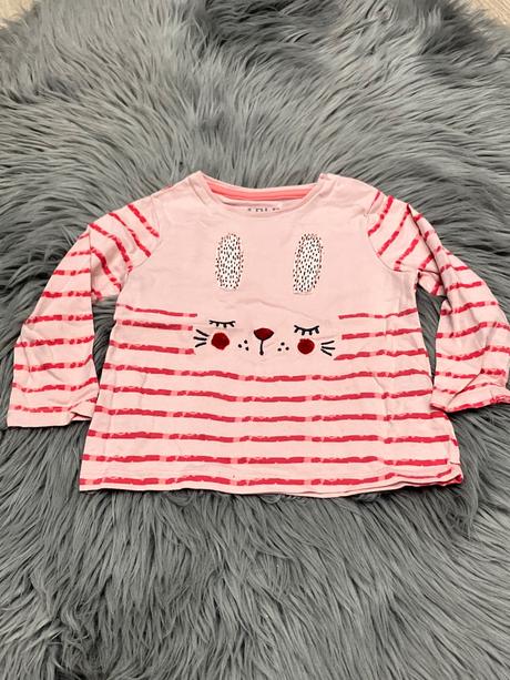 Dievčenské tričko so zajačikom f&f (6-9 mes.), f&f,74