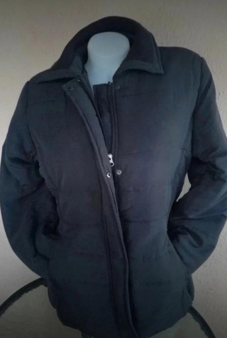 Dámska bunda, čokoládovo hnedá, l/xl, 40/42, l / xl