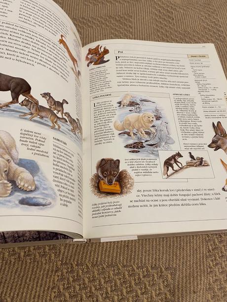 Velká ilustrovaná encyklopedie zvířat savci od a,