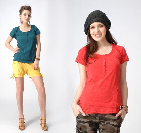 Zora tričko na dojčenie - červené -xl,