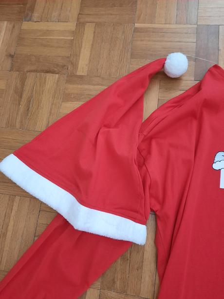 Nočná košeľa s mikulášskou čiapkou, f&f,s