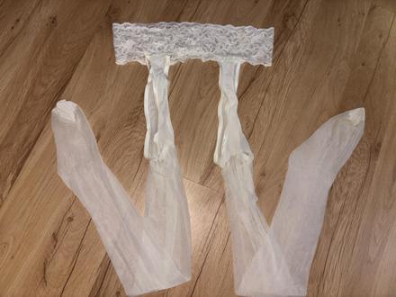 Silonky s podväzkami calzedonia l/xl, calzedonia,l