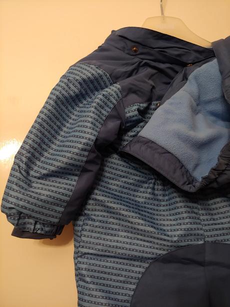 Zimná kombinéza modrá, lupilu,80