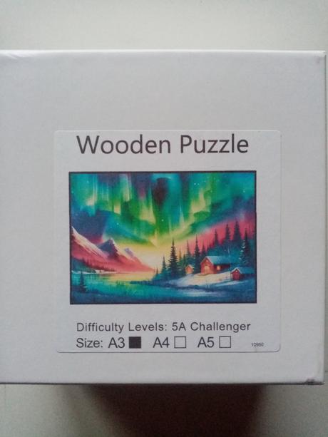 Drevene puzzle polarna ziara,