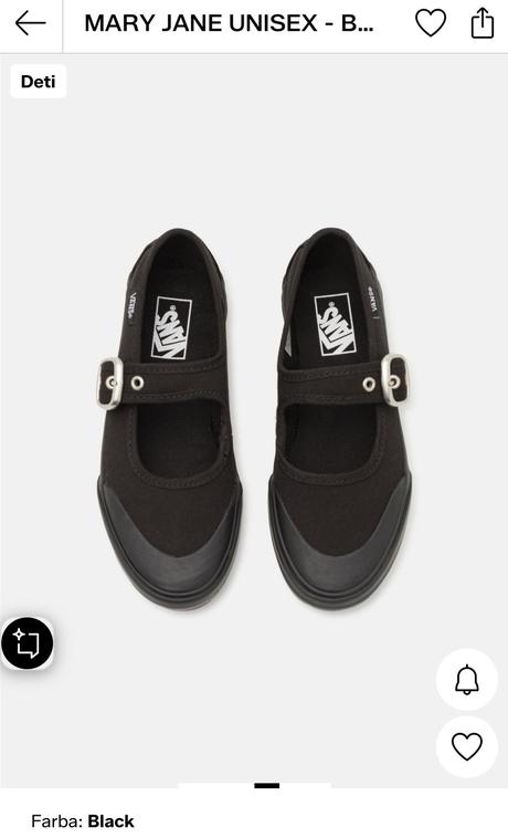 Vans balerínky s remienkom v.33, vans,33