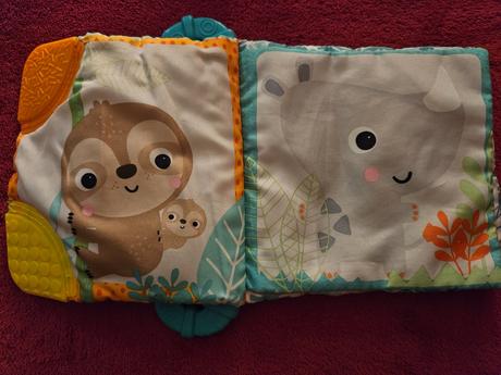 Hryzačka/knižka bright starts 3m+,