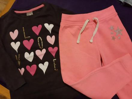 Teplaky+tricko, pepco,110