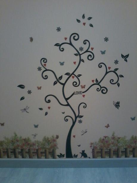 Dekoračná nálepka na stenu, 