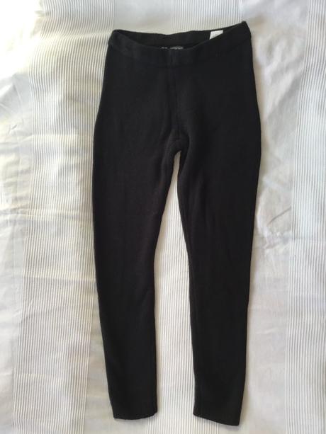 Teplé pletené legíny 40/42, bonprix,42
