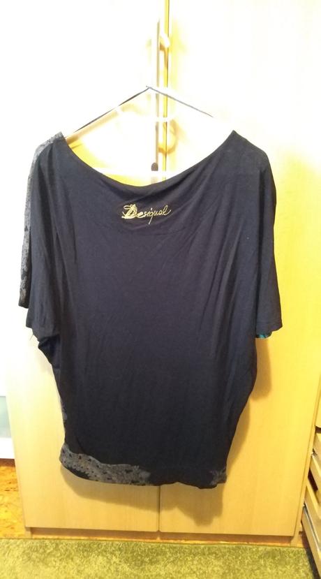 Voľnejšie vzorované tričko desigual, desigual,s