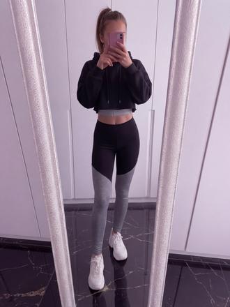 Športové legíny grey&black, gate,xs