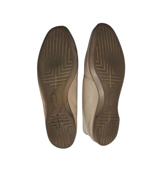 Dámske kožené balerínky, ecco,37