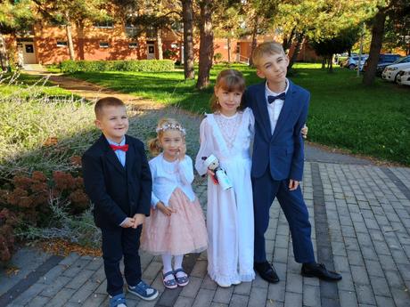 Spoločenské šaty 98/104, 98