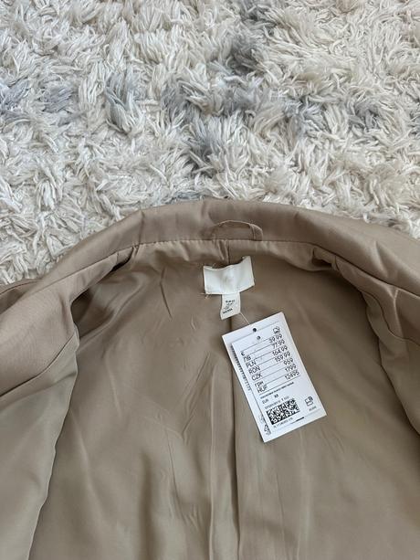 Kratky prechodny kabatik, h&m,xs