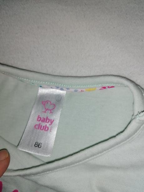 Tričko, baby club,86