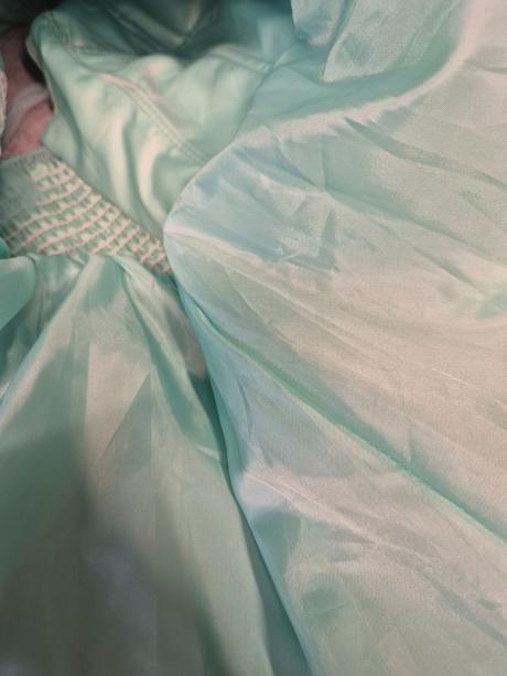 Baby doll tiffany blue šaty, s