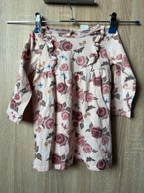 Kvetovane saty 86, h&m,86