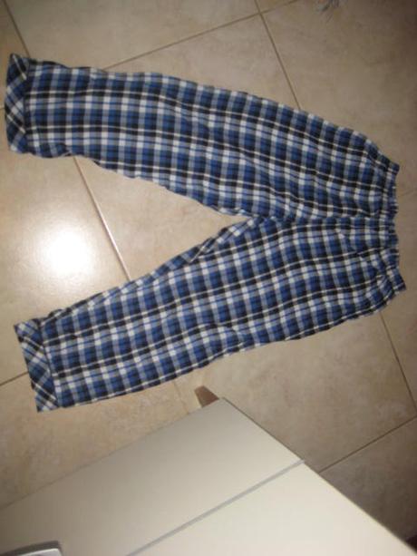 Pyžamové nohavice flanelové, c&a,128