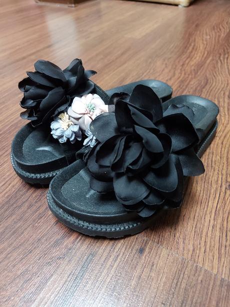 Gumene šľapky s ruzou 37, 37