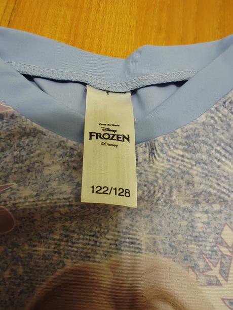 Plavecké tričko s uv frozen, c&a,128